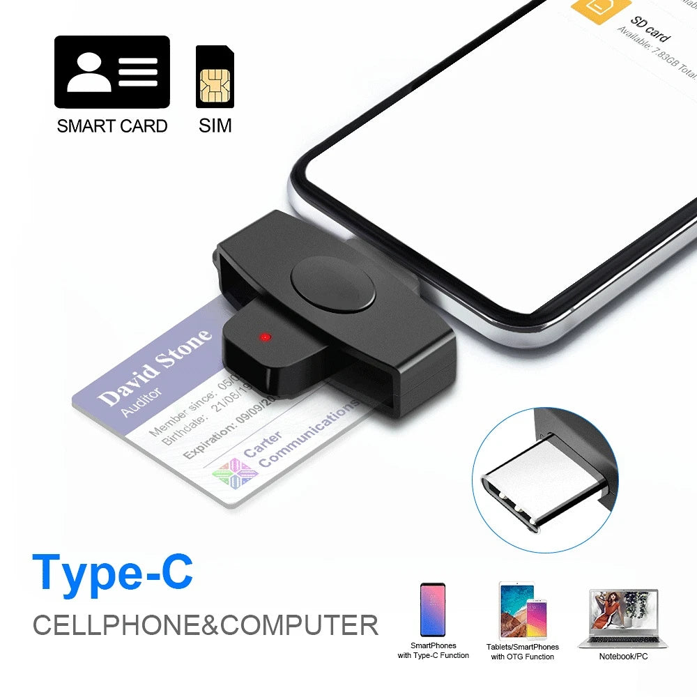 Čitač tahograf kartice Čitač kartica za mobilni telefon