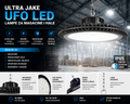 Ultra Jake UFO LED Industrijska Lampa – Profesionalna LED Rasveta za Hale, Magacine, Radionice i Industrijske Prostore 