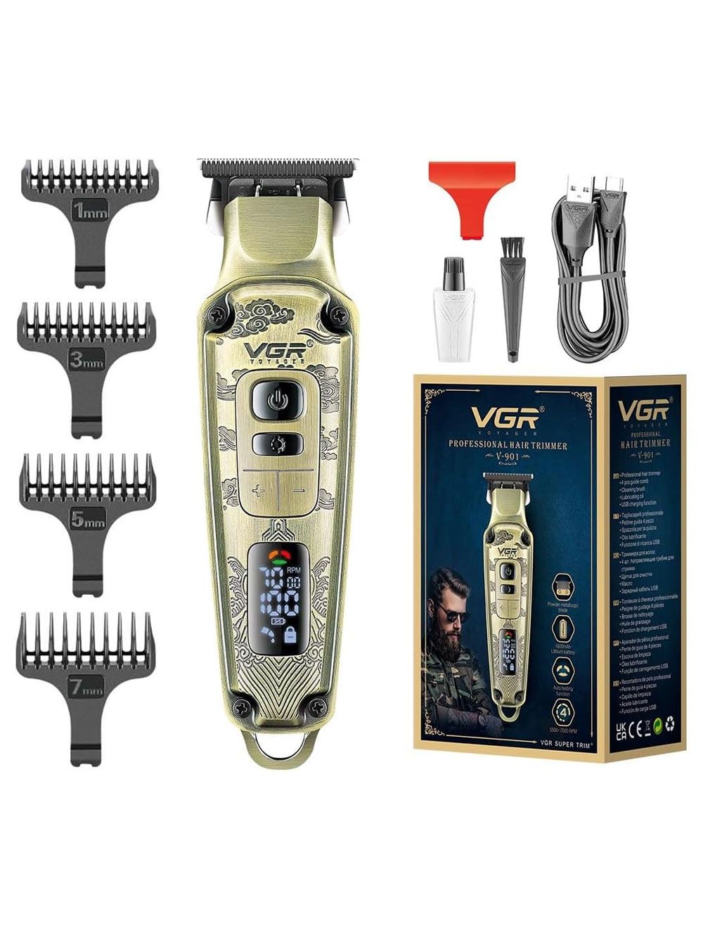 VGR V-901 Premium Mašinica Metalno Kućište i Turbo Motor