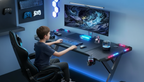 RGB Gaming Sto – Profesionalni Gejmerski Sto sa LED Osvetljenjem