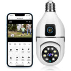 Dupla Sijalica kamera za Video nadzor WiFi Roto 8MP
