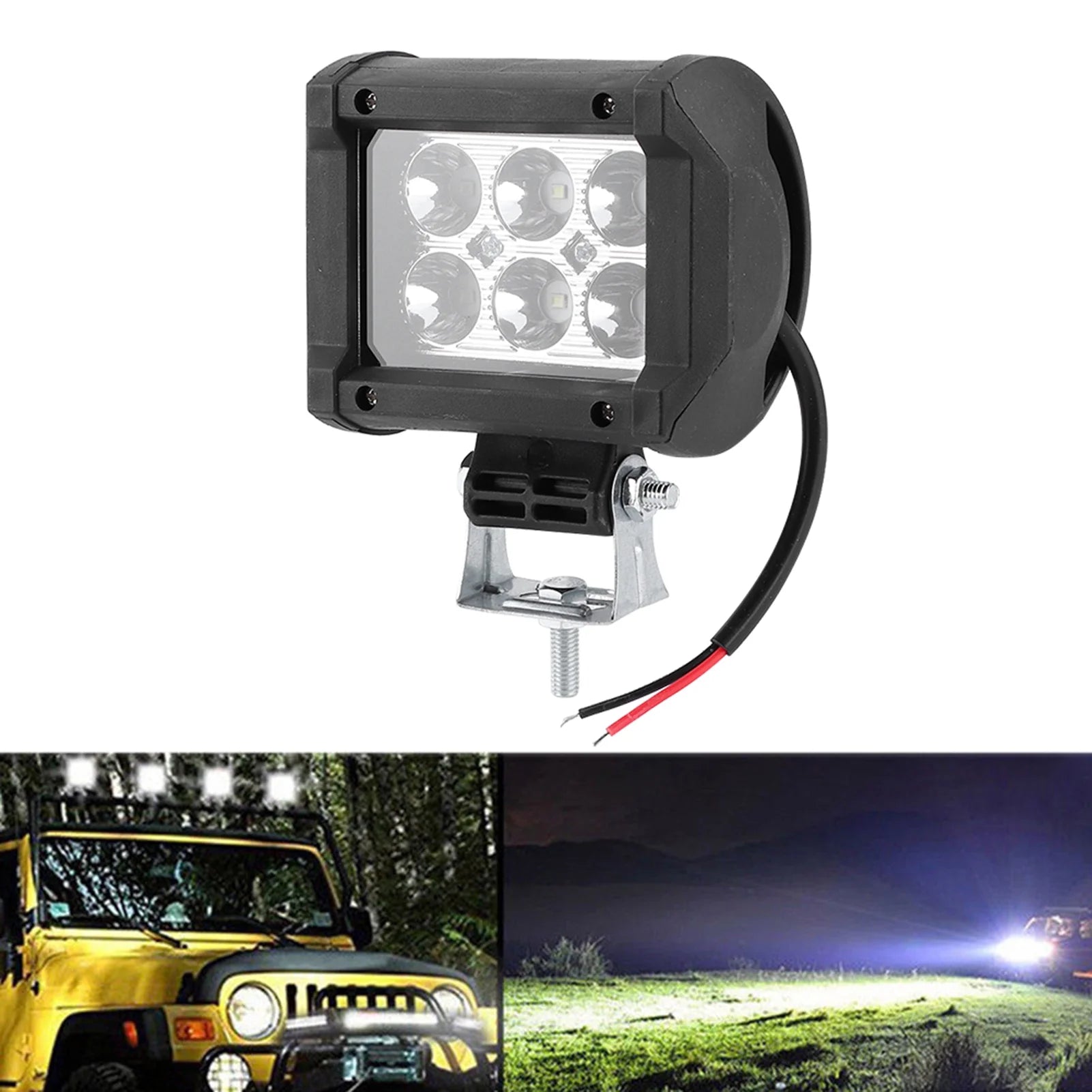 Led bar 18W radni far 12V 24V