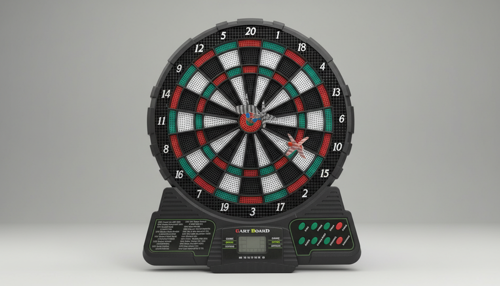 Električni Pikado za Decu i Odrasle – Digitalna Dart Tabla sa LED Displejom