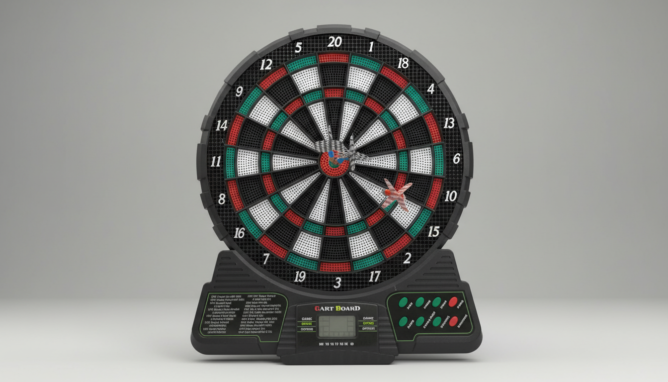 Električni Pikado za Decu i Odrasle – Digitalna Dart Tabla sa LED Displejom