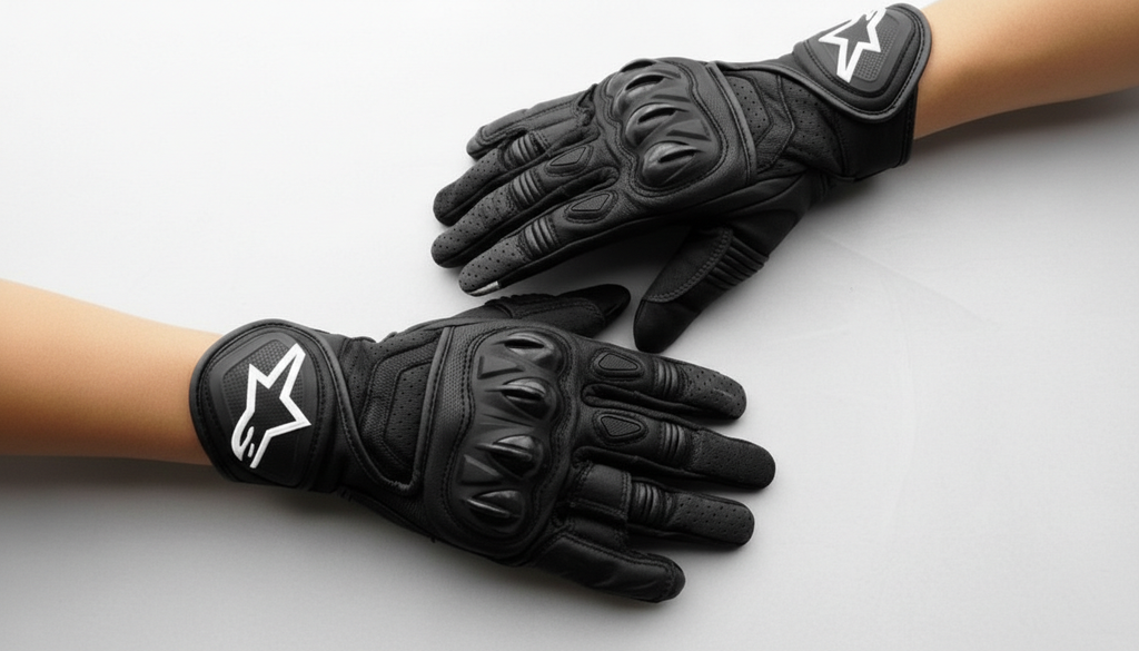 Alpinestars kozne moto rukavice sa protektorima