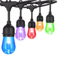 Solarne RGB lampe 10m sa panelom