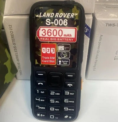 Land rover telefon S-006 tri sim kartice