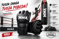 MMA Trening Rukavice za Kik Boks i Džak – Poluprstne Rukavice za Sparing i Vežbanje