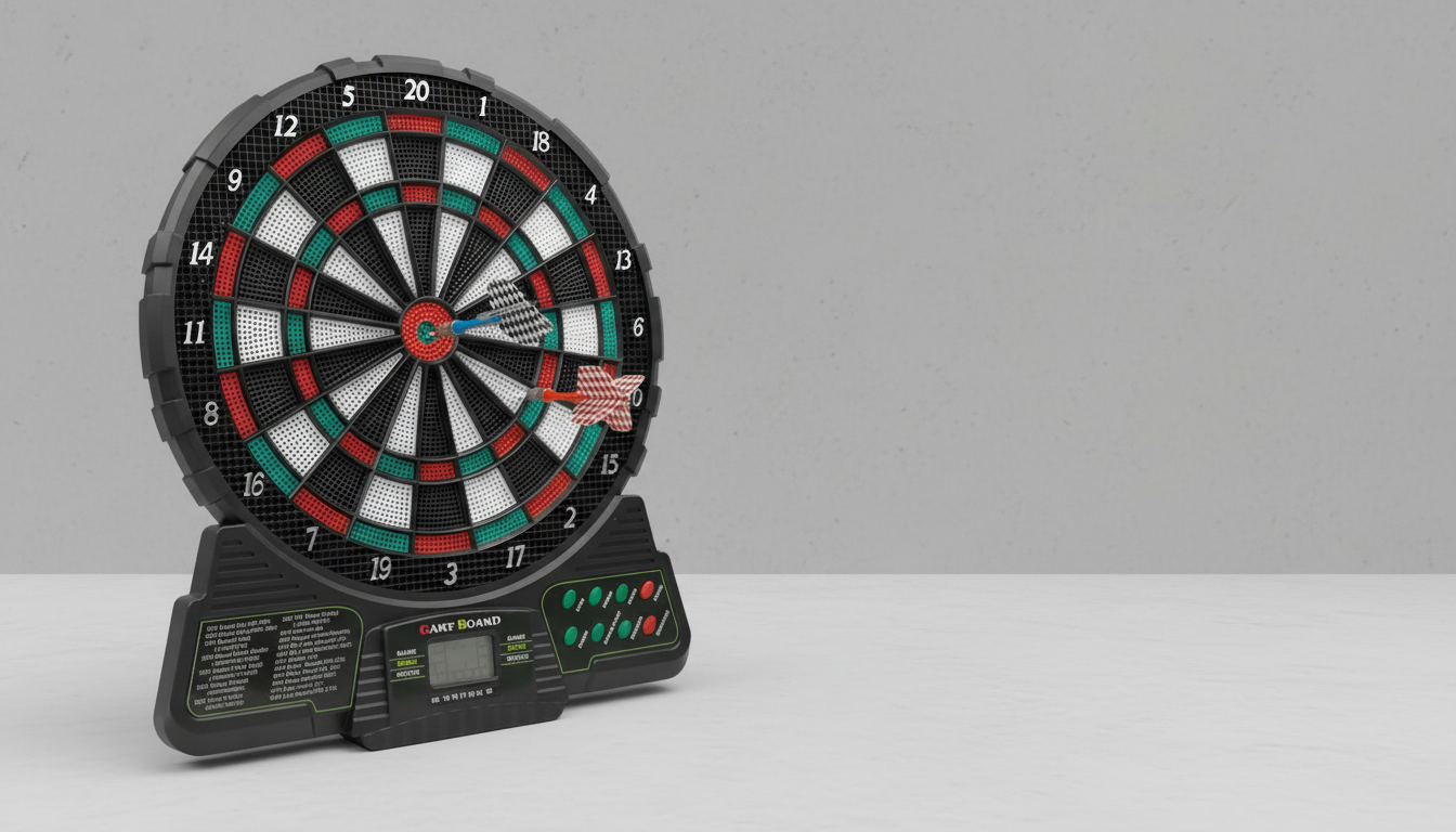 Električni Pikado za Decu i Odrasle – Digitalna Dart Tabla sa LED Displejom