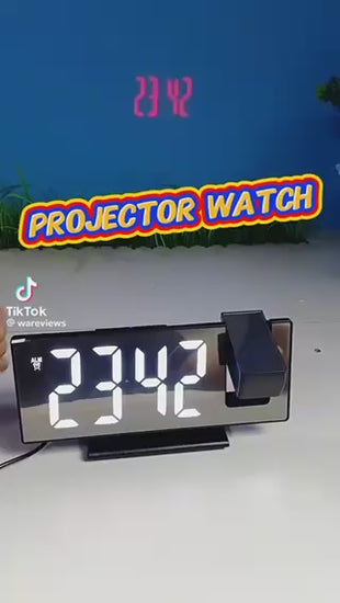 Digitalni sat sa budilnikom i projektorom