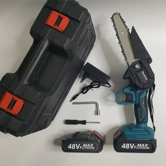 Aku testera 48v + dve baterije lancana testera