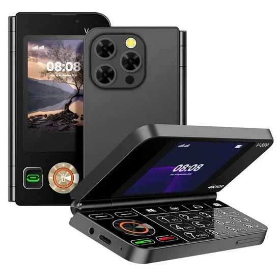 Mobilni telefon V-899 preklopiv sa dva ekrana Dual sim