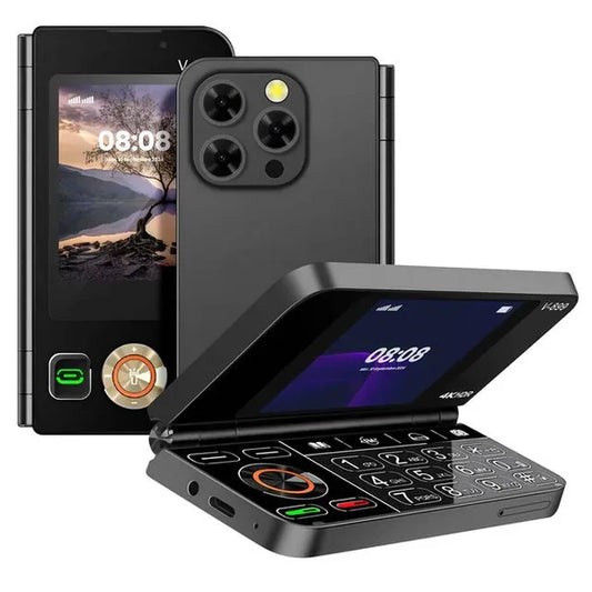 Mobilni telefon V-899 preklopiv sa dva ekrana Dual sim