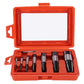 Set za vađenje zalomljenih šrafova 8 komada