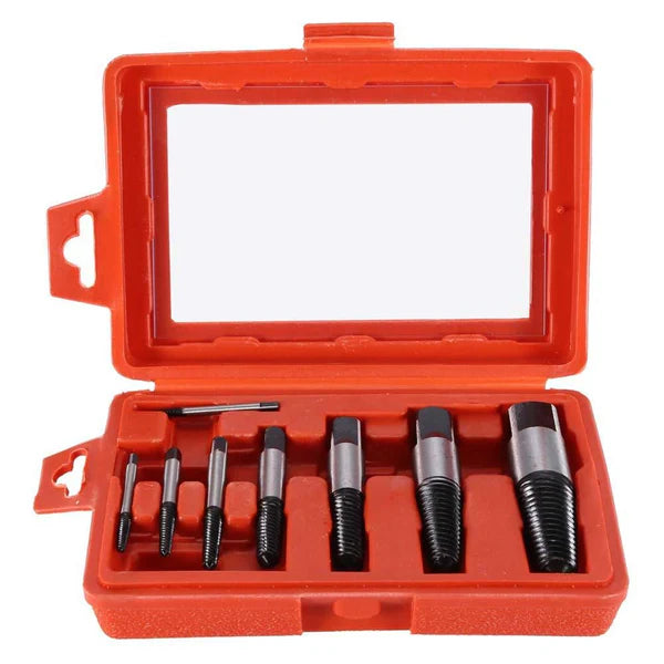 Set za vađenje zalomljenih šrafova 8 komada