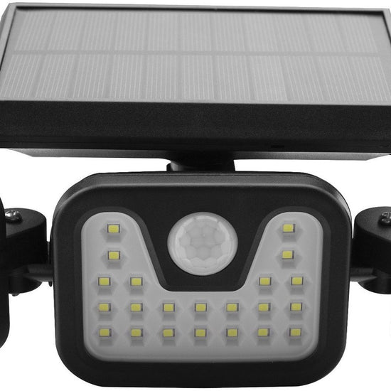 Solarni LED reflektor sa 3 glave i senzorom