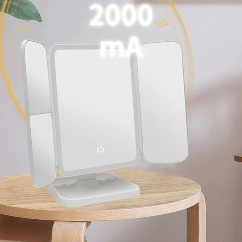 Veliko Led ogledalo za šminkanje sa trodelno na Touch