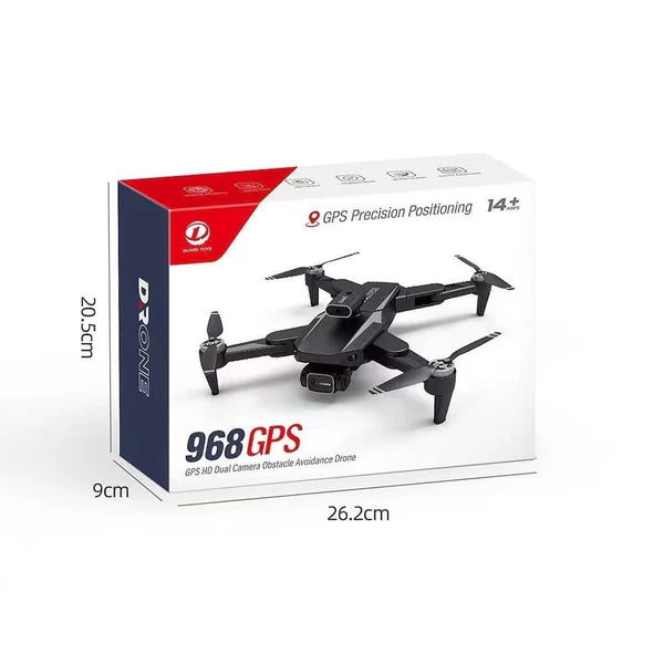 Dron 968 GPS WiFi HD dve kamere sa senzorom za izbegavanjem