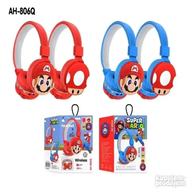 Bluetooth slušalice Super Mario