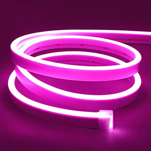 LED NEON fleksibilna traka 5m Pink