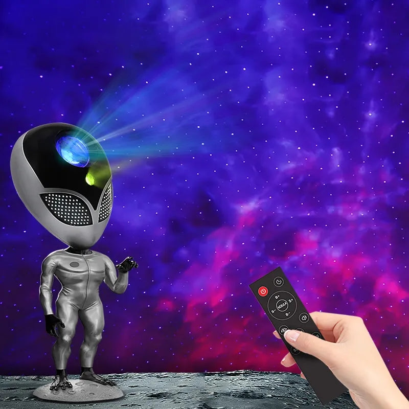 Alien Lampa zvezdano nebo Galaxy projektor