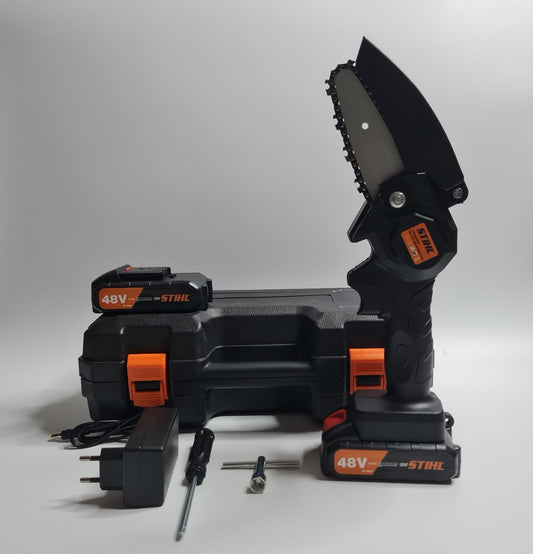 Stihl Aku testera 48v + dve baterije lancana testera