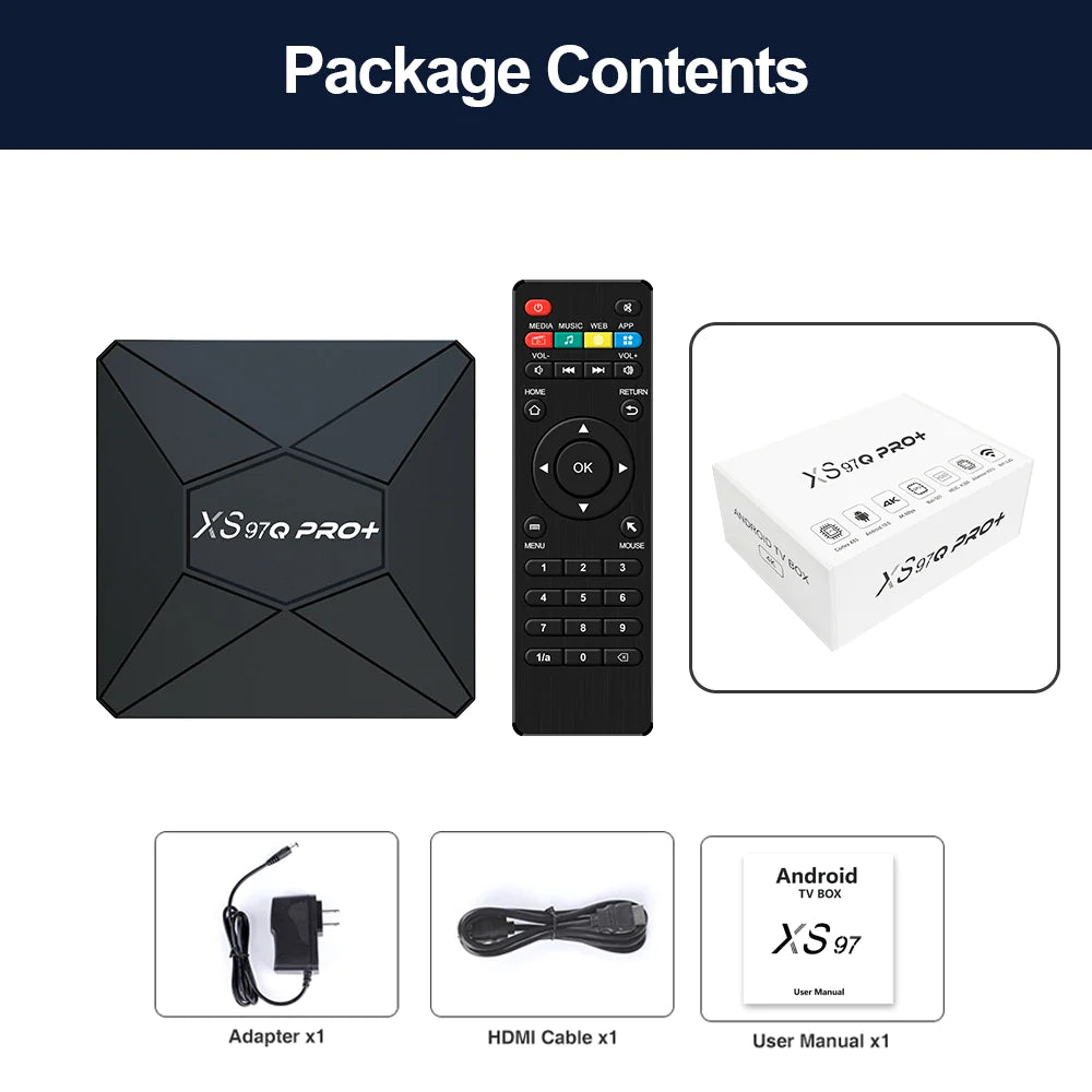 TV Box Android XS97 Pro 2G/16GB Android 11 4k