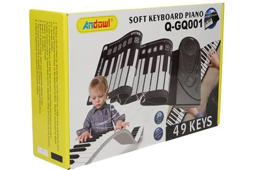 Fleksibilni Klavir sintisajzer za decu Soft Keyboard Piano