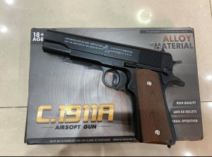 Pistolj za airsoft C.1911A+ Full Metal COLT pištolj